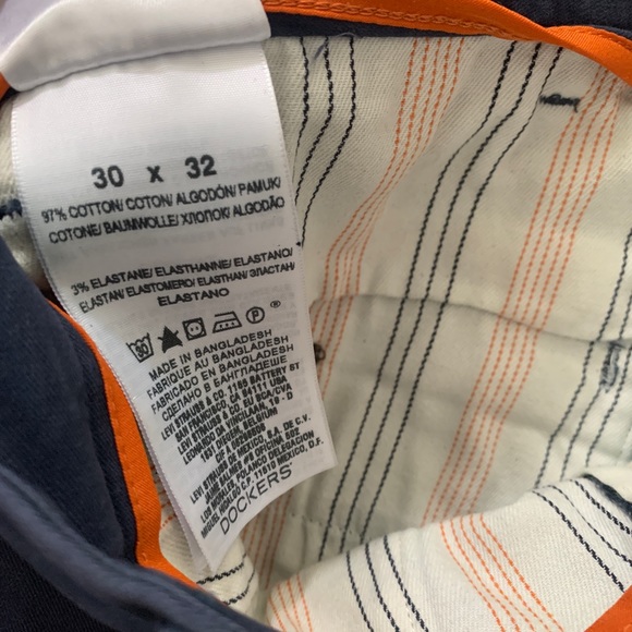 Dockers navy blue khaki - Picture 4 of 4